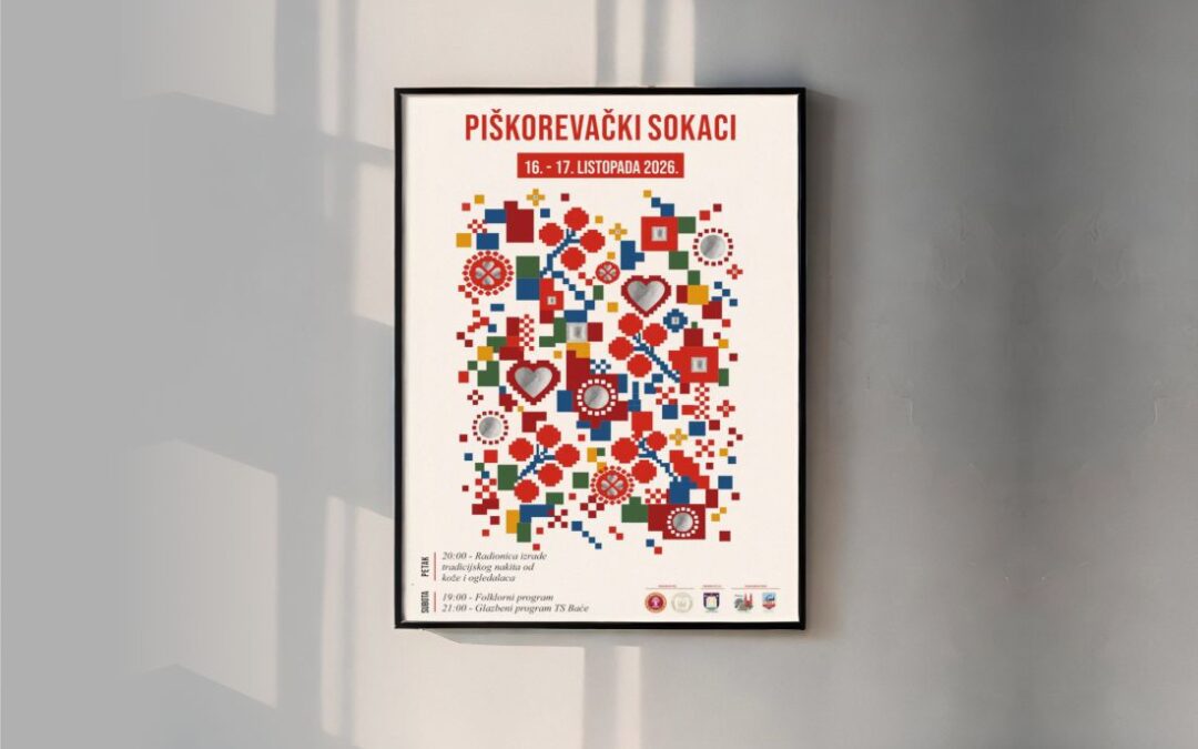 Vizualni identitet 31. Piškorevačkih sokaka inspiriran slavonskom tradicijom